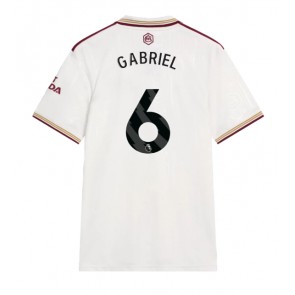 Arsenal Gabriel Magalhaes #6 Tredjetrøje 2025-26 Kortærmet